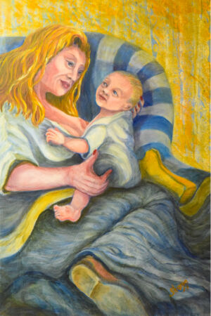 Sharon Harris -- "Mother with Infant"
