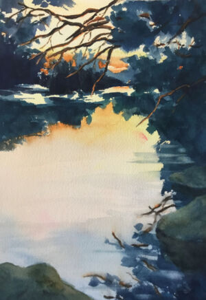 Richards Margaret - River Sunset