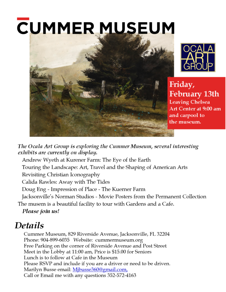 Cummer Museum Trip 2.13.2026